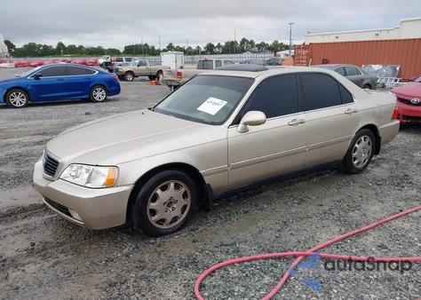 2000 Acura Rl 3.5 из США, поврежденный, VIN JH4KA9657YC001815
